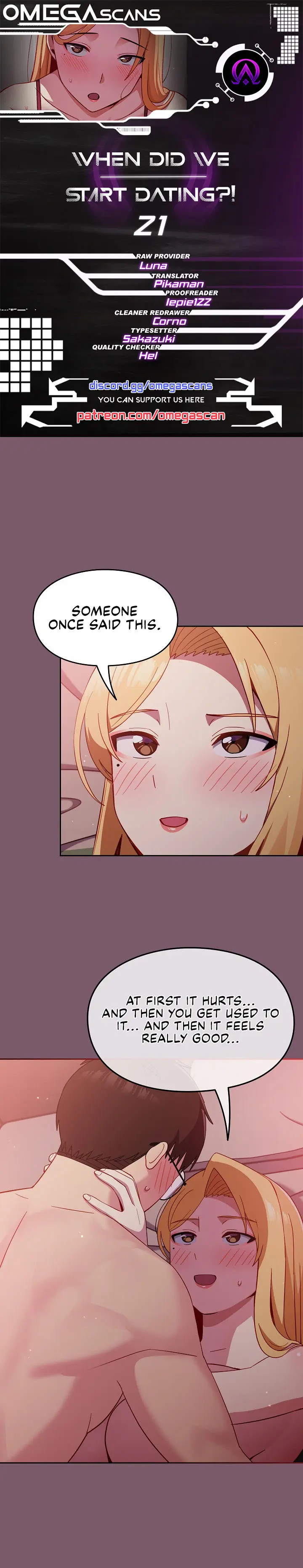 When Did We Start Dating Chapter 21 - Page 1