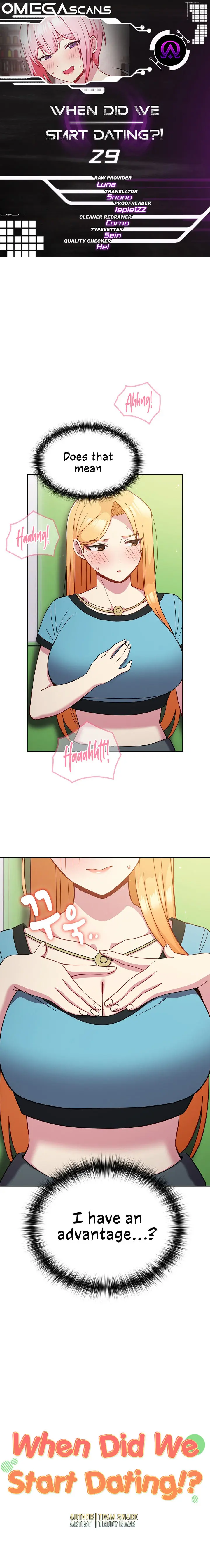 When Did We Start Dating Chapter 29 - Page 1