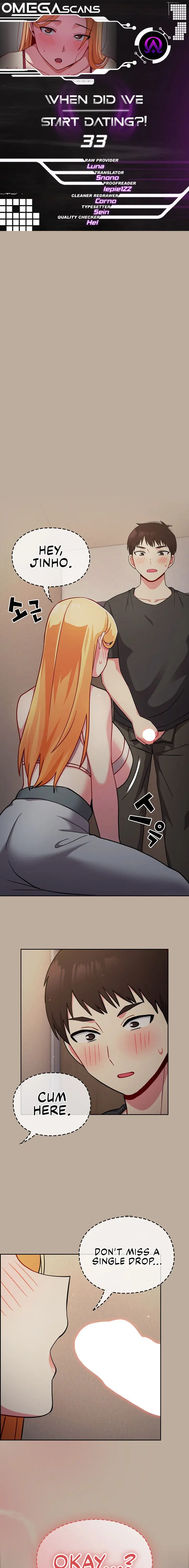 When Did We Start Dating Chapter 33 - Page 1