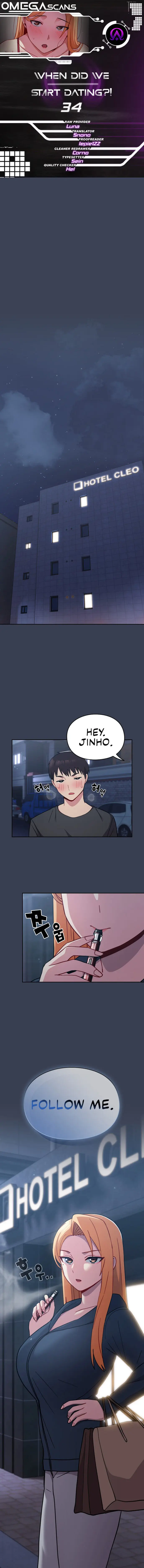 When Did We Start Dating Chapter 34 - Page 1