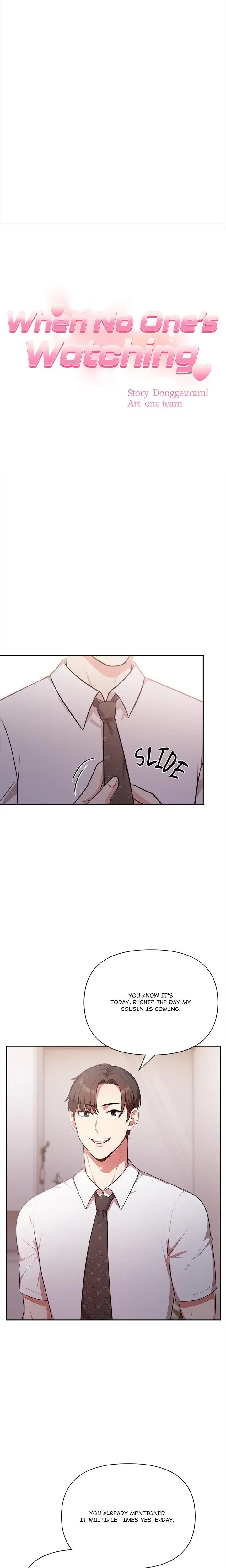 When No Ones Watching Chapter 1 - Page 9