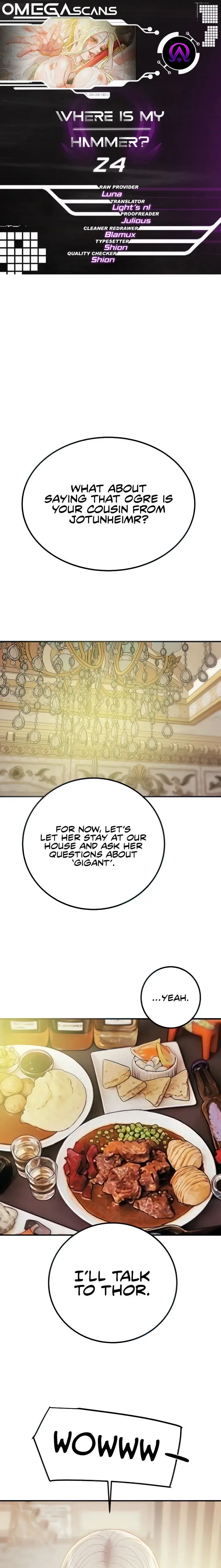 Where Is My Hammer Chapter 24 - Page 1