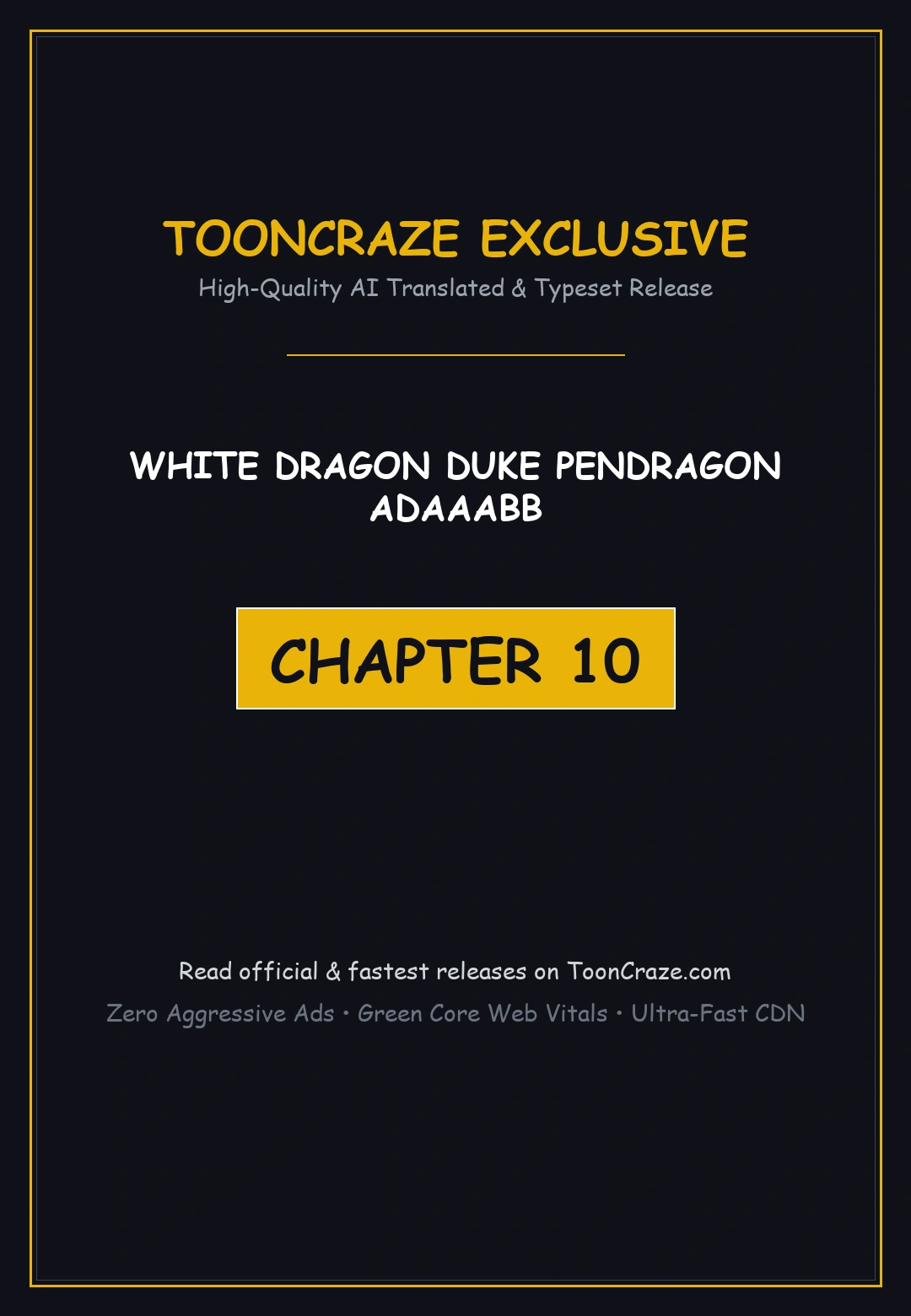 White Dragon Duke Pendragon Adaaabb Chapter 10 - Page 1