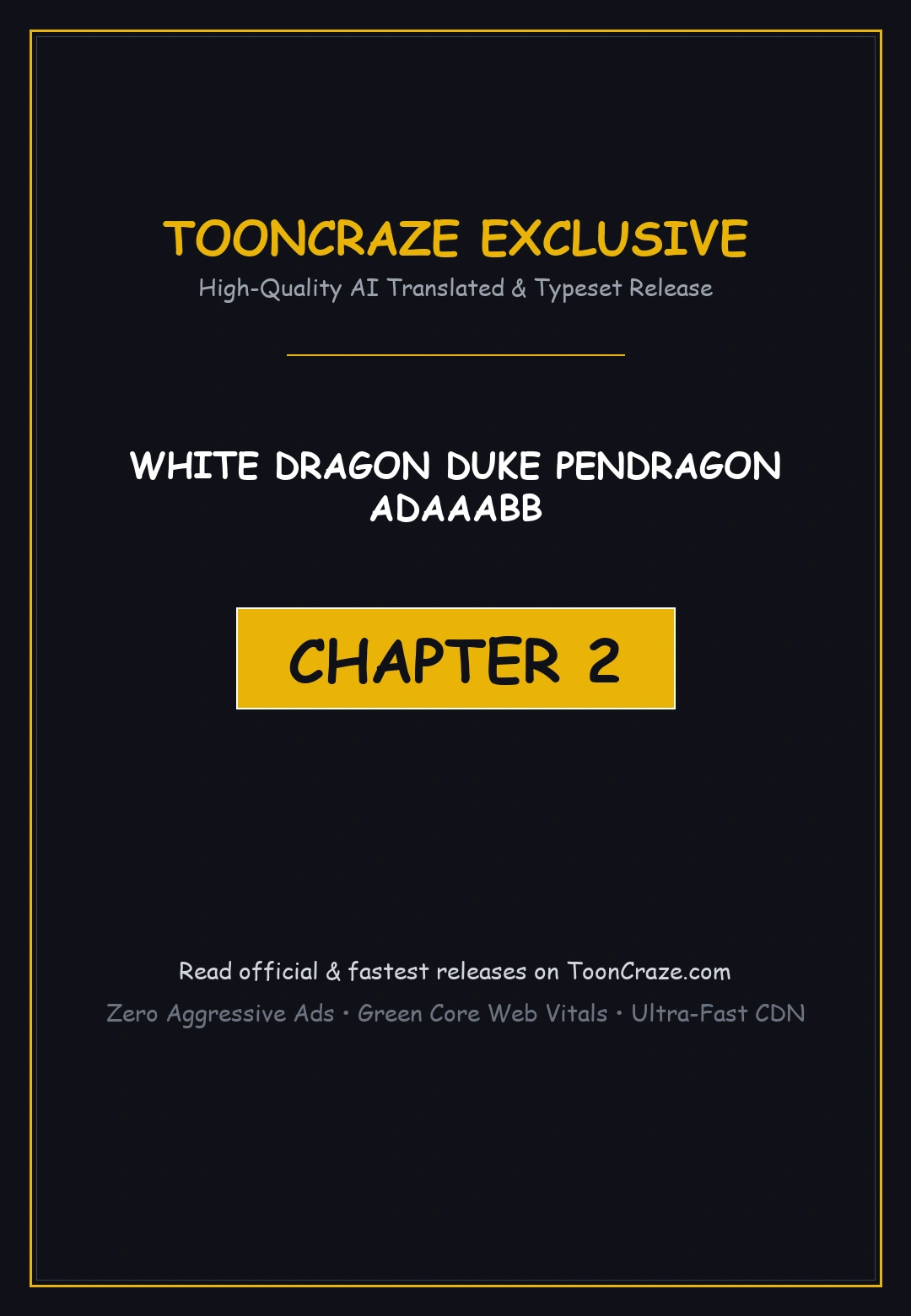 White Dragon Duke Pendragon Adaaabb Chapter 2 - Page 1