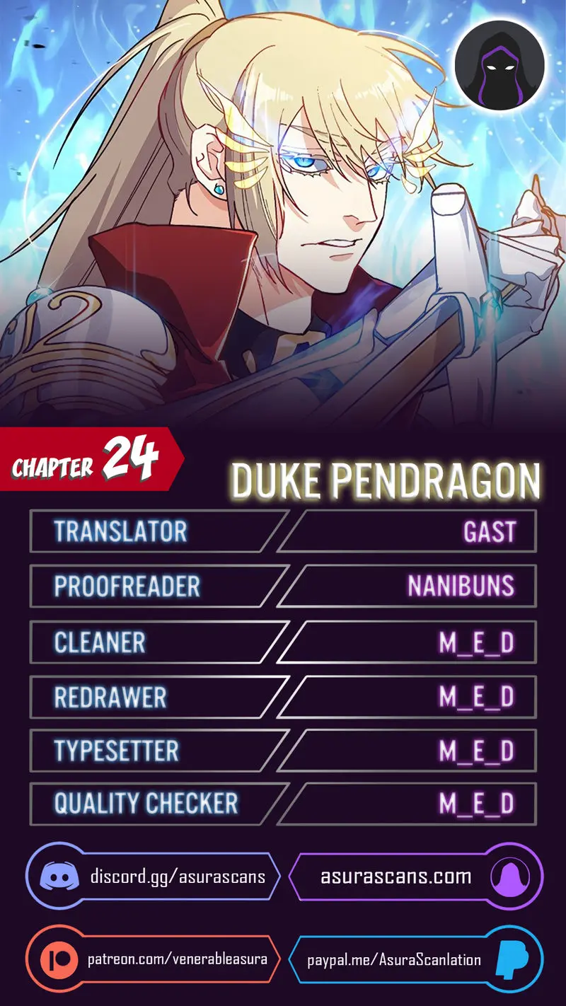 White Dragon Duke Pendragon Adaaabb Chapter 24 - Page 1