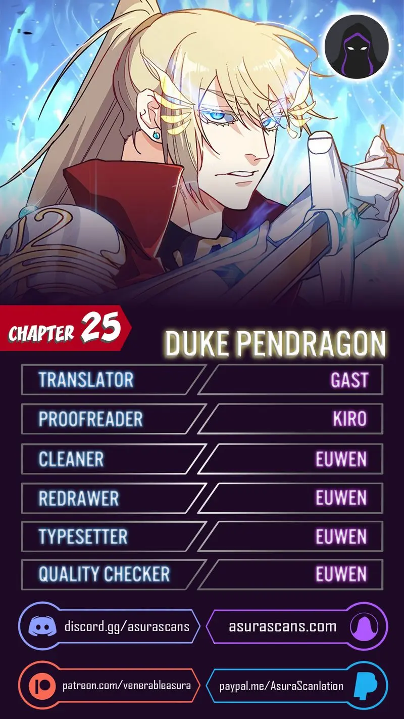 White Dragon Duke Pendragon Adaaabb Chapter 25 - Page 1