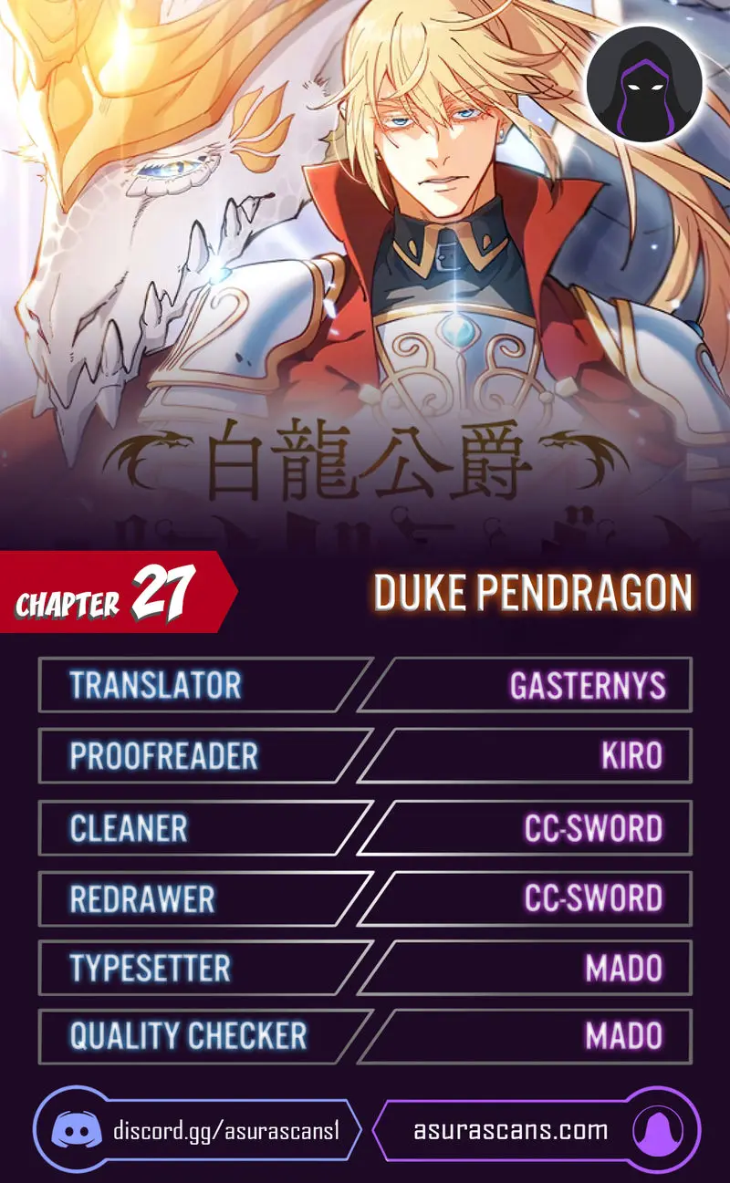 White Dragon Duke Pendragon Adaaabb Chapter 27 - Page 1