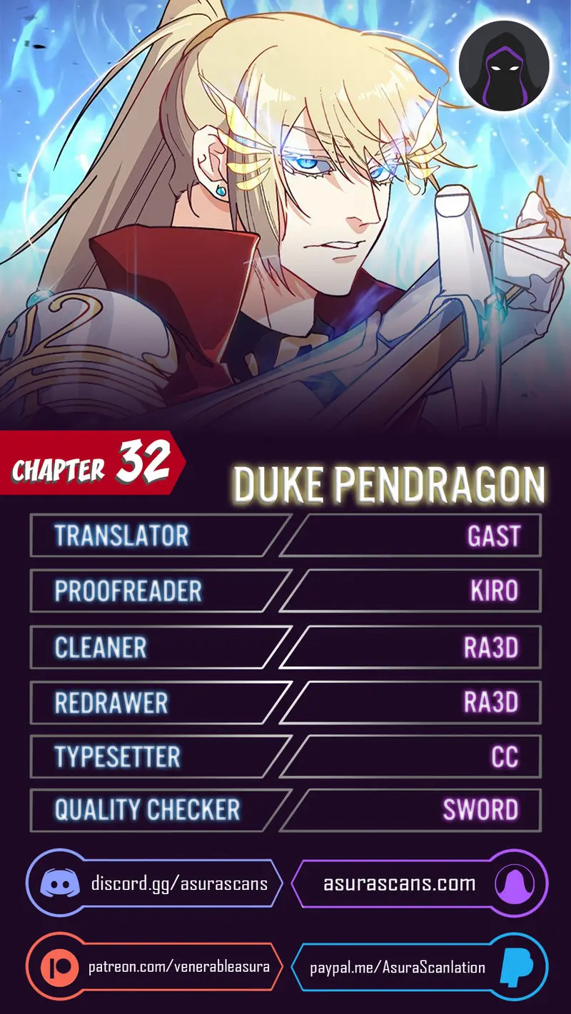 White Dragon Duke Pendragon Adaaabb Chapter 32 - Page 1