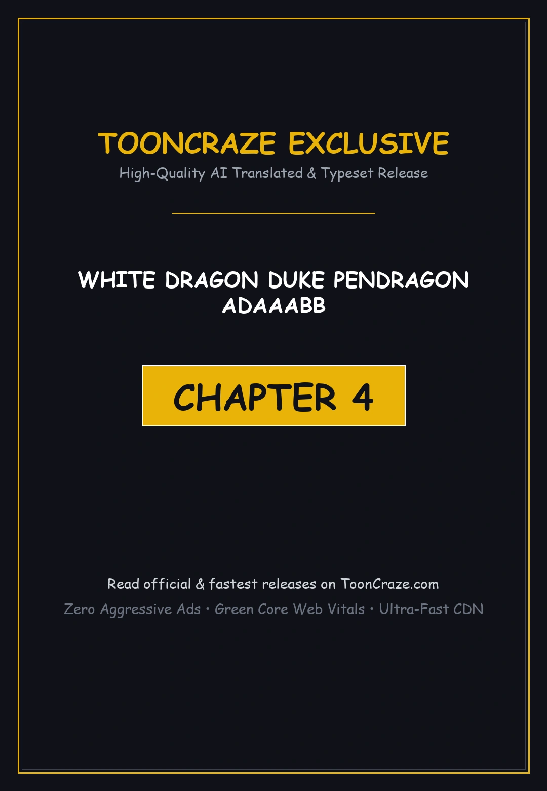 White Dragon Duke Pendragon Adaaabb Chapter 4 - Page 1