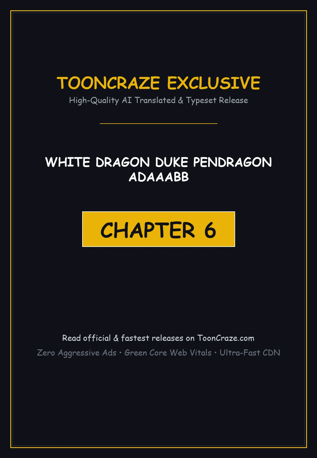 White Dragon Duke Pendragon Adaaabb Chapter 6 - Page 1