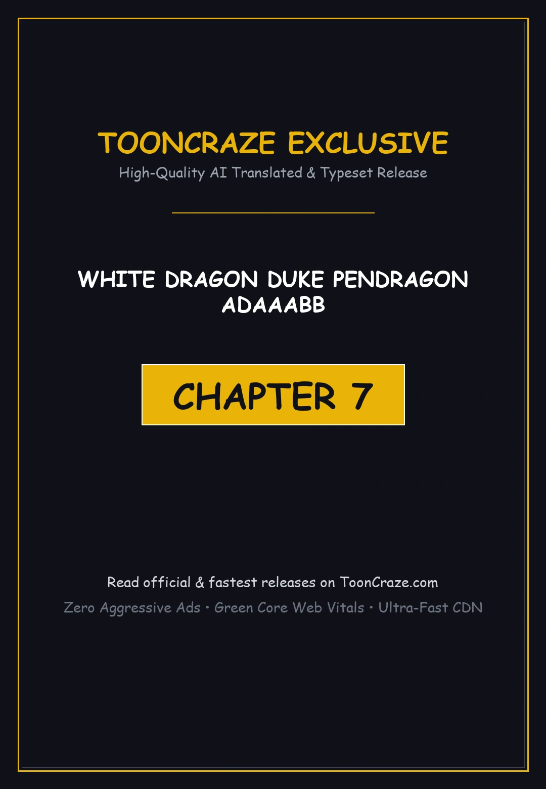 White Dragon Duke Pendragon Adaaabb Chapter 7 - Page 1