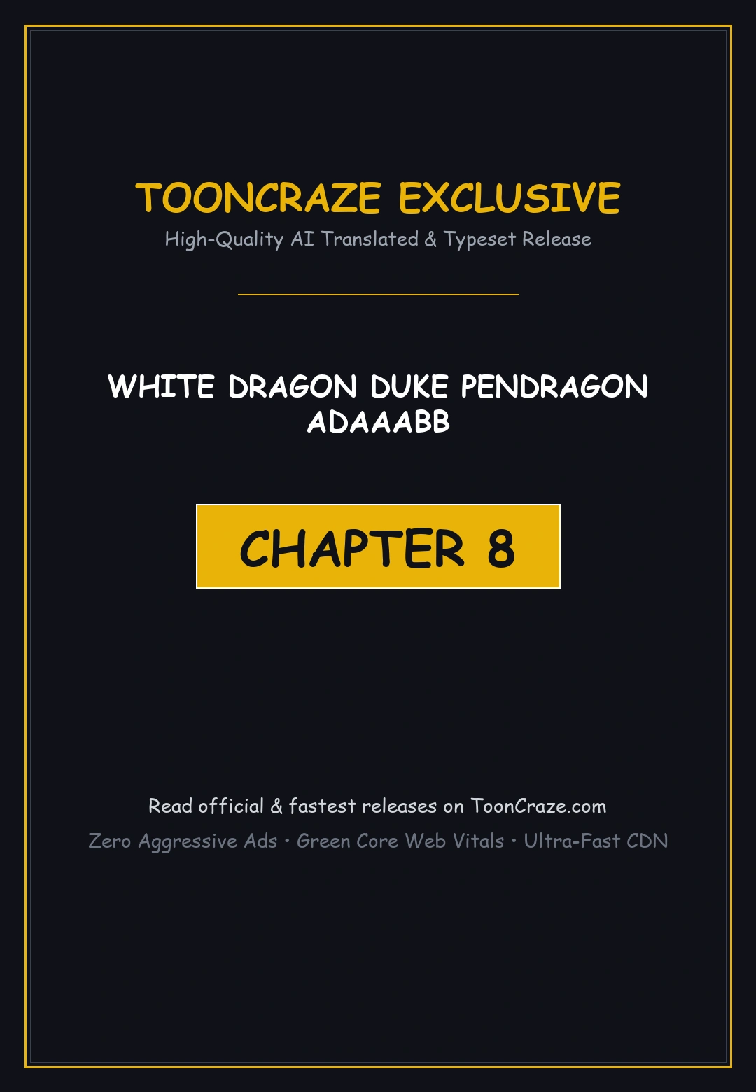 White Dragon Duke Pendragon Adaaabb Chapter 8 - Page 1