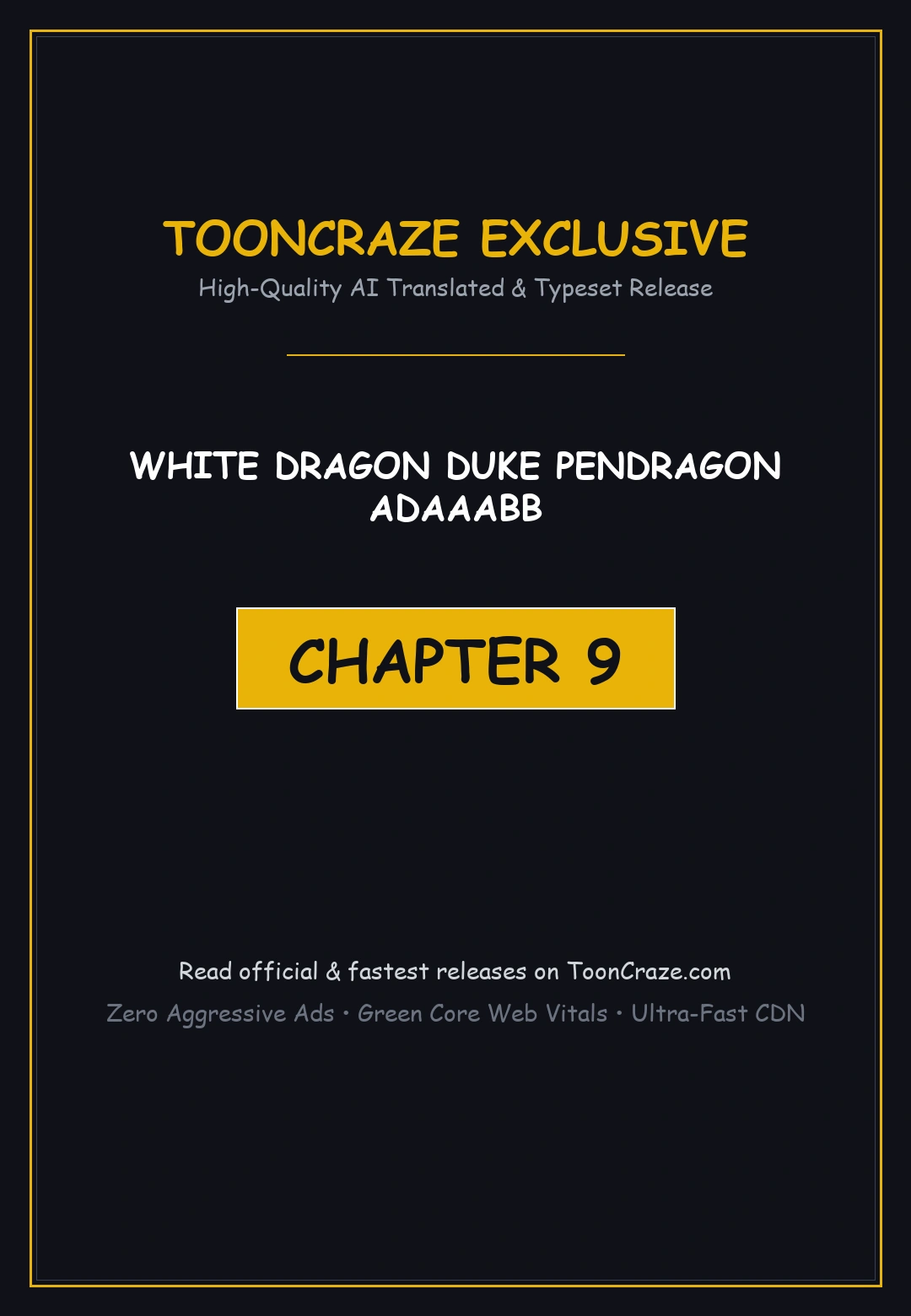 White Dragon Duke Pendragon Adaaabb Chapter 9 - Page 1