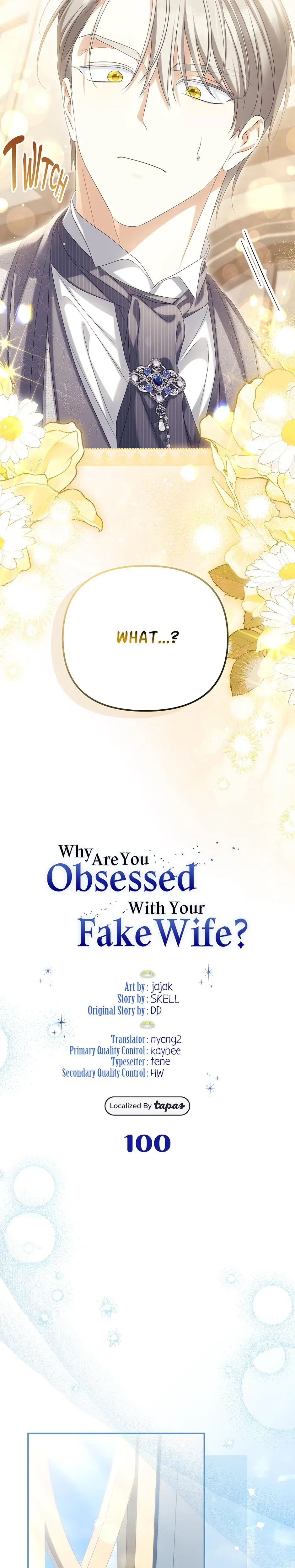 Why Are You Obsessed With Your Fake Wife Chapter 100 - Page 9