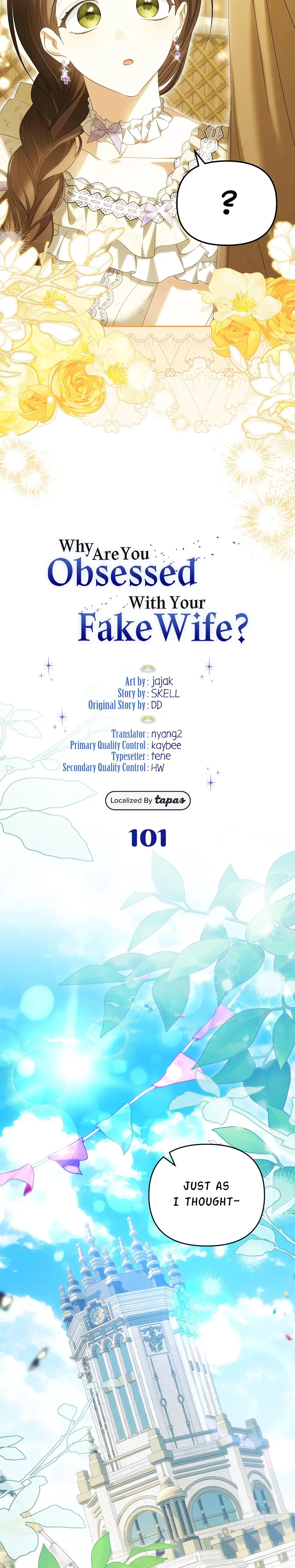 Why Are You Obsessed With Your Fake Wife Chapter 101 - Page 13