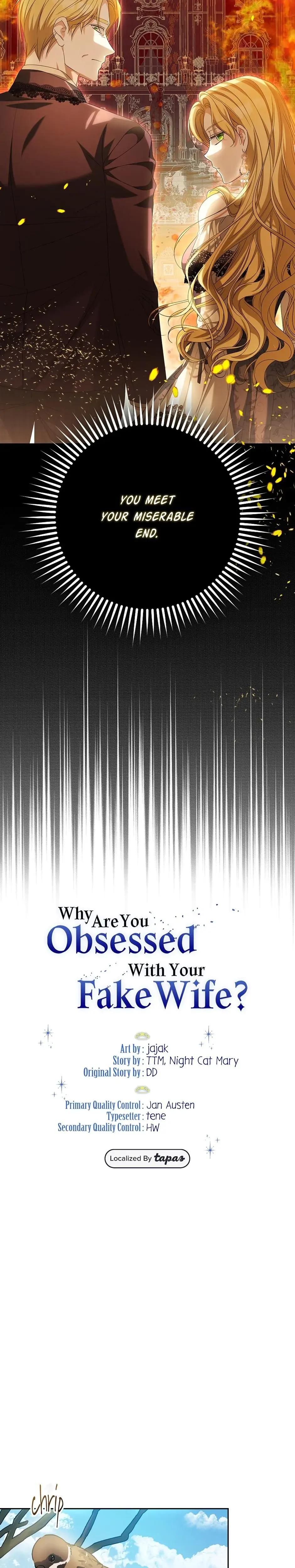 Why Are You Obsessed With Your Fake Wife Chapter 20 - Page 4