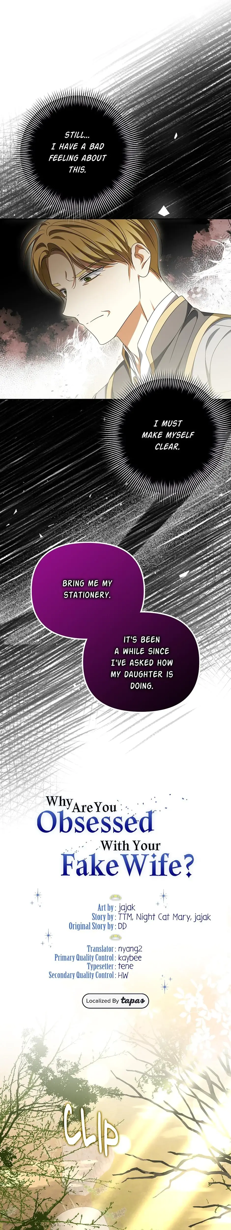 Why Are You Obsessed With Your Fake Wife Chapter 21 - Page 6