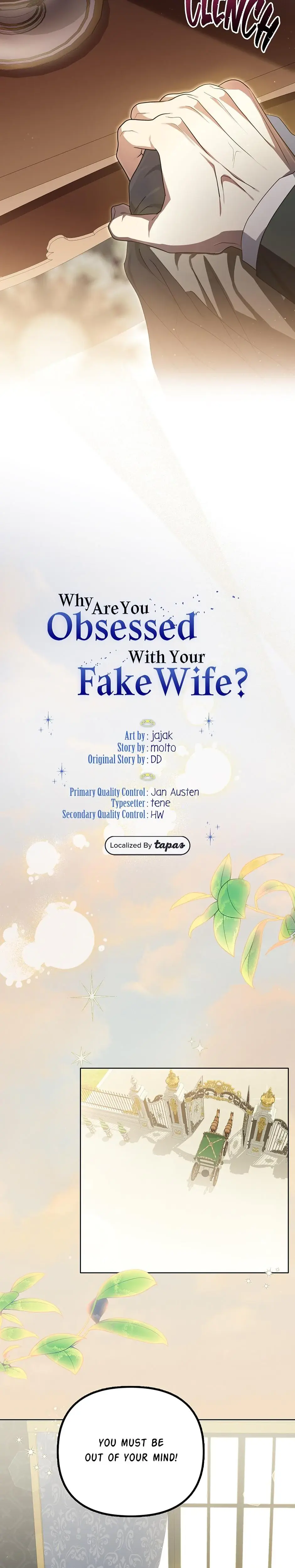 Why Are You Obsessed With Your Fake Wife Chapter 3 - Page 10