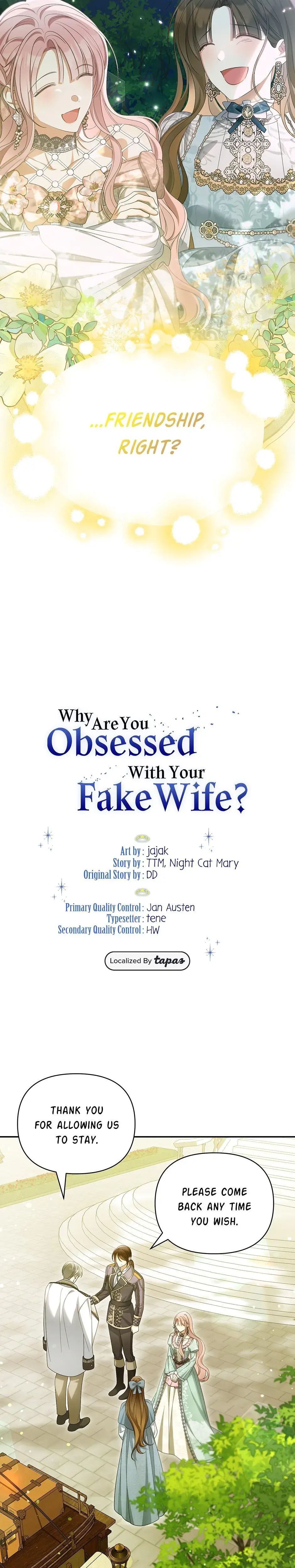 Why Are You Obsessed With Your Fake Wife Chapter 45 - Page 22