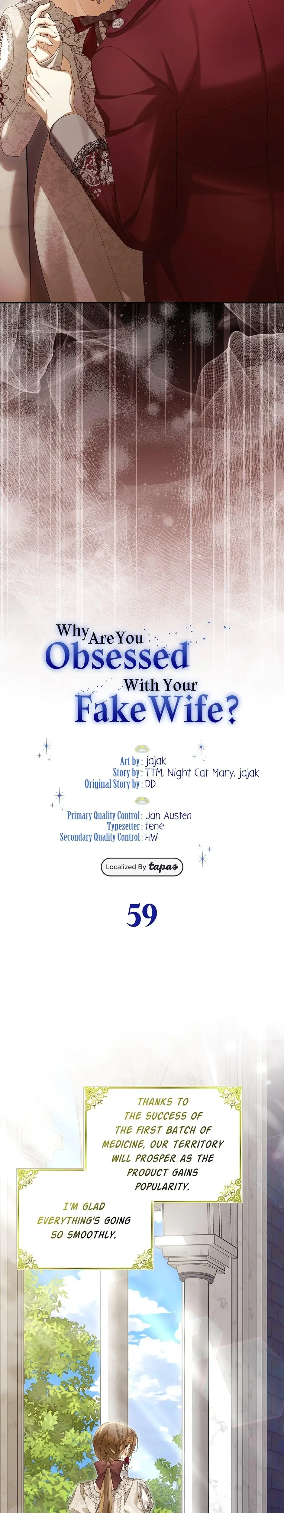 Why Are You Obsessed With Your Fake Wife Chapter 59 - Page 16