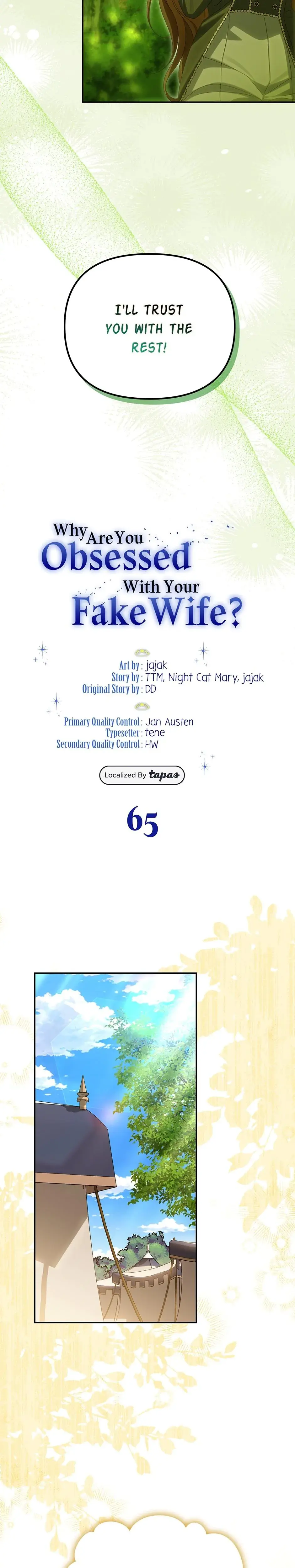 Why Are You Obsessed With Your Fake Wife Chapter 65 - Page 11