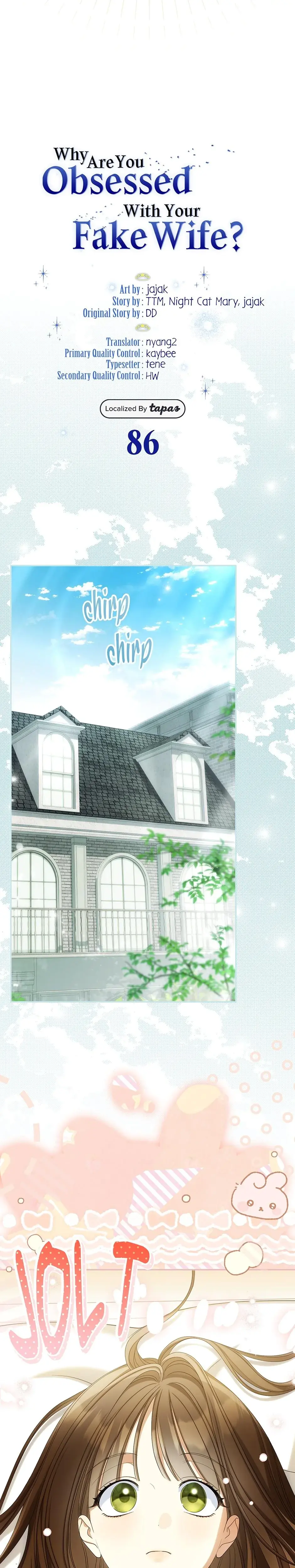 Why Are You Obsessed With Your Fake Wife Chapter 86 - Page 19
