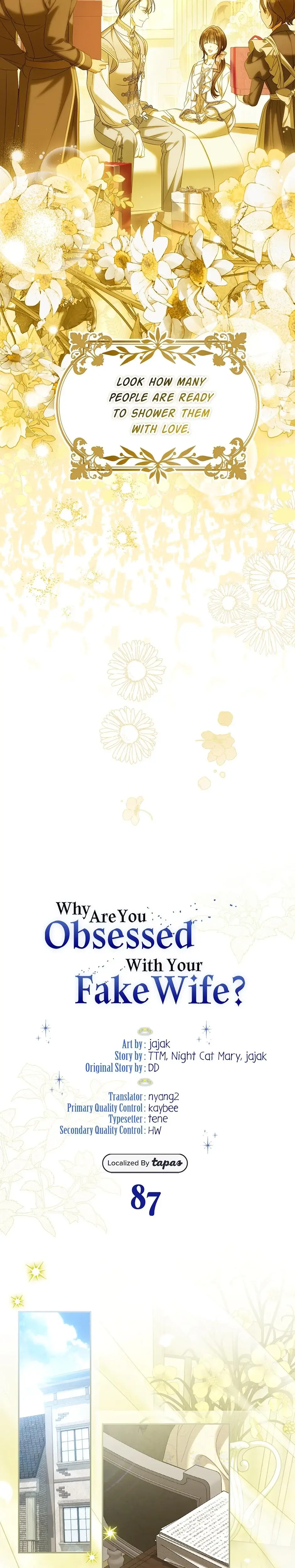 Why Are You Obsessed With Your Fake Wife Chapter 87 - Page 10