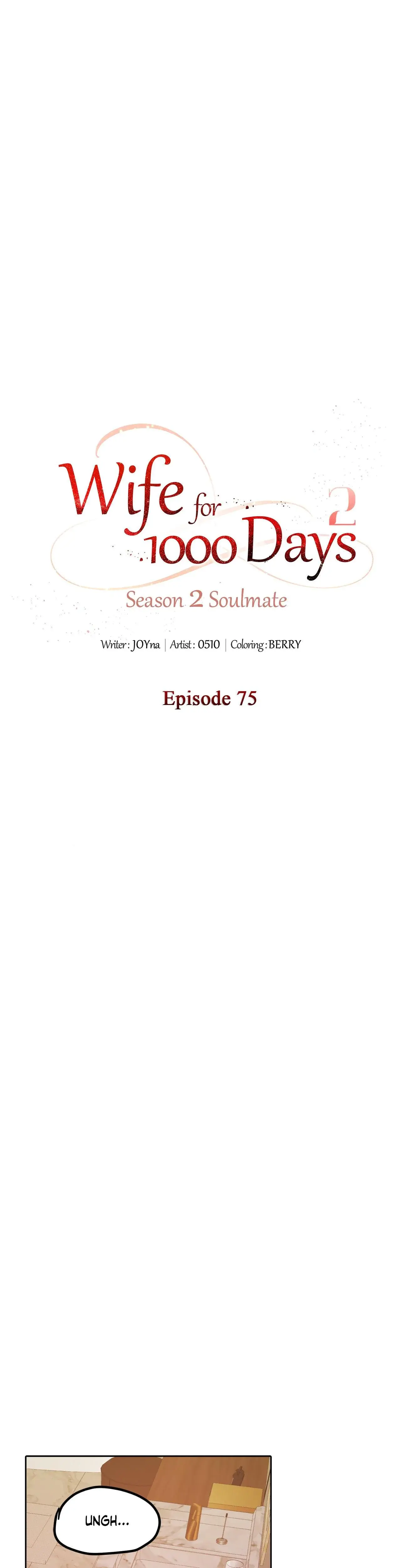 Wife For 1000 Days Season 2 Chapter 75 - Page 9