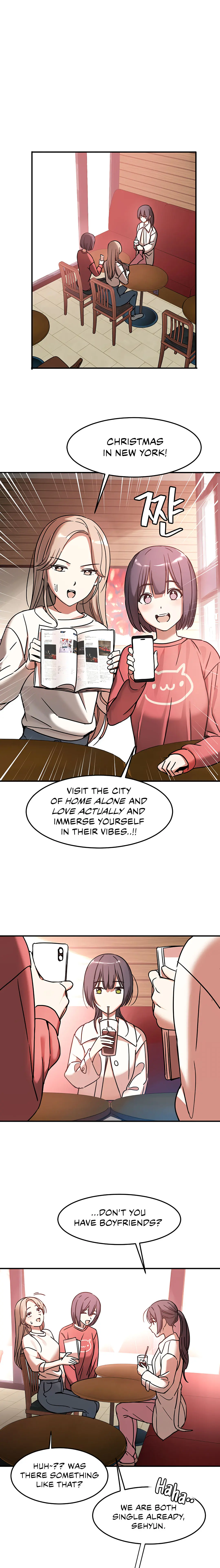 Winter short story: Merry Sex Friends Panel #1: Opening Scene (Ch. 5)