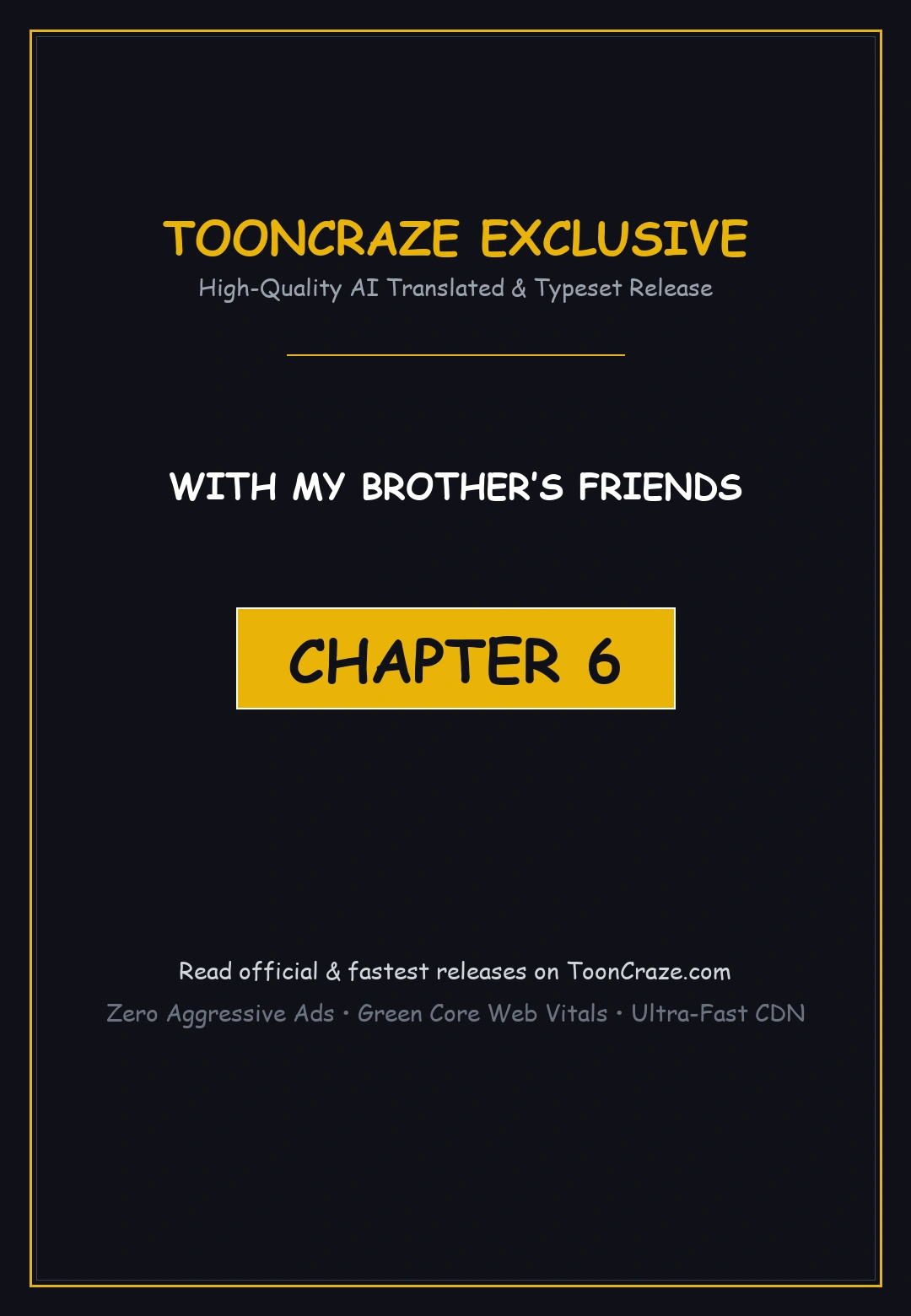 With My Brothers Friends Chapter 6 - Page 1