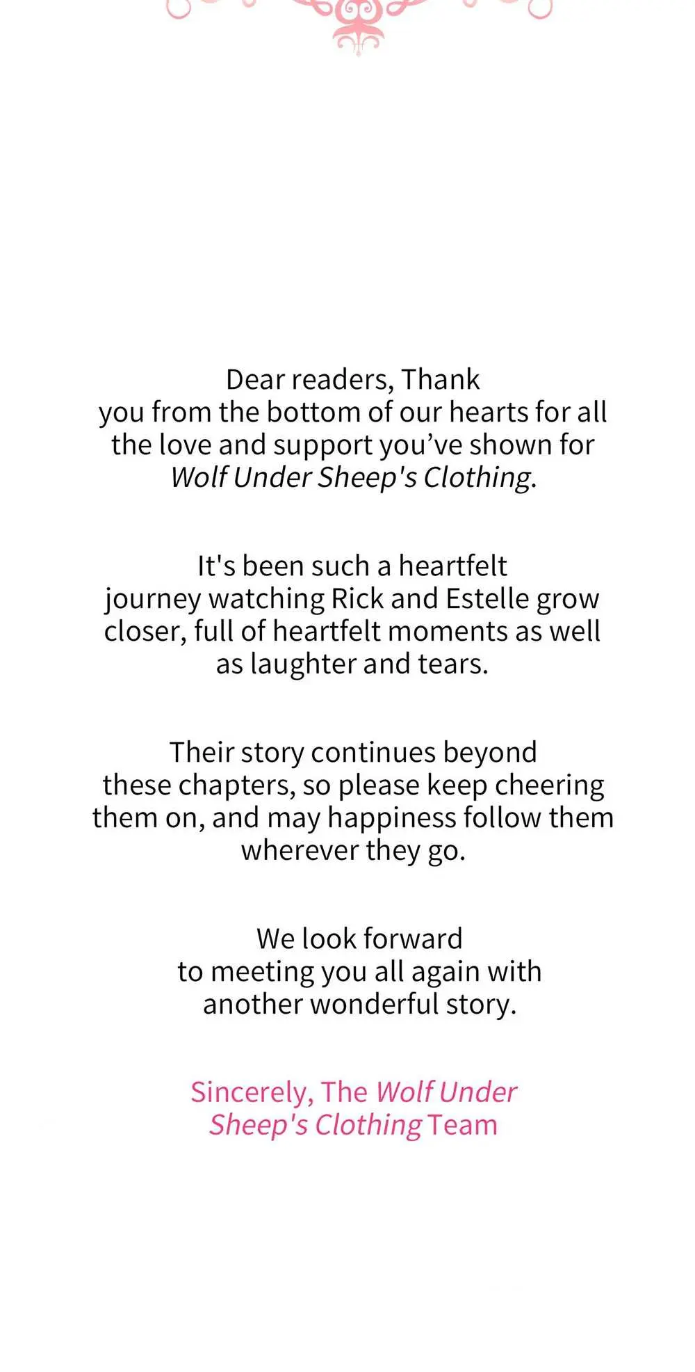 Wolf Under Sheeps Clothing Official Chapter 45 - The End - Page 26