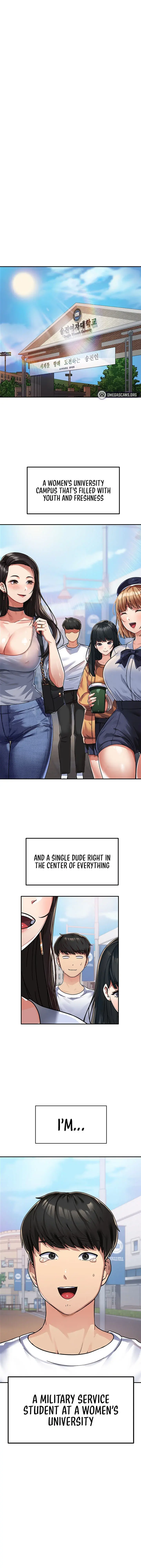 Womens University Student Who Served In The Military Chapter 1 - Page 1