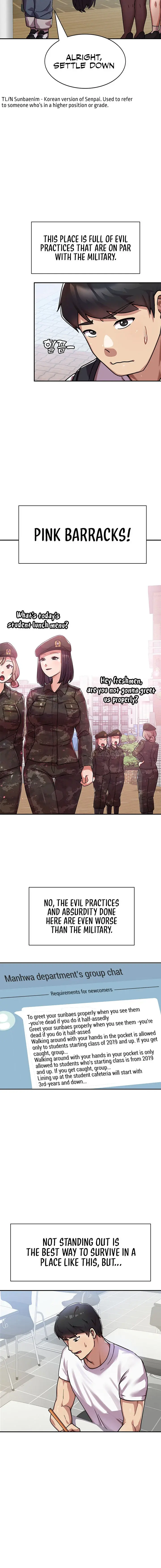Womens University Student Who Served In The Military Chapter 1 - Page 14