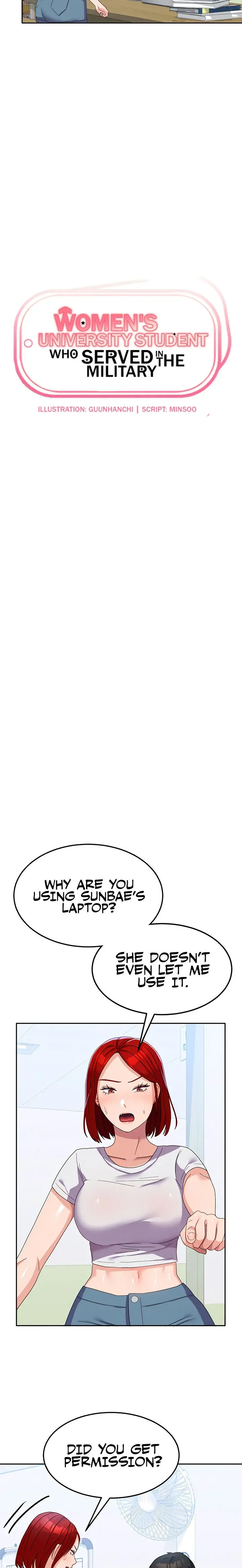Womens University Student Who Served In The Military Chapter 22 - Page 2