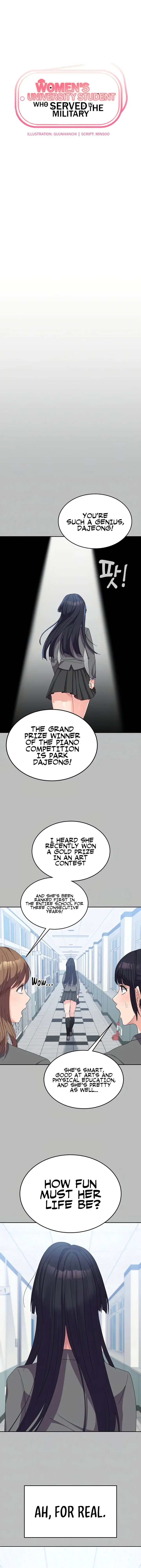 Womens University Student Who Served In The Military Chapter 28 - Page 2