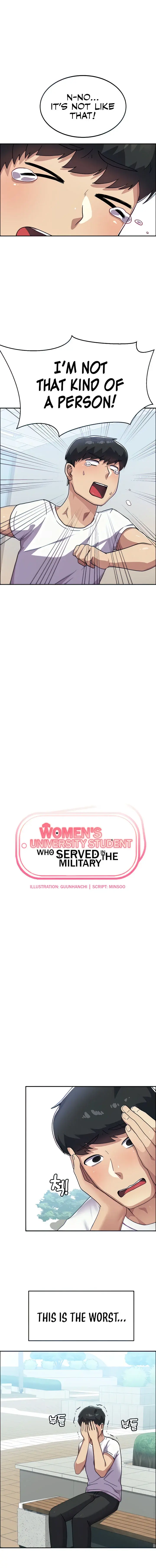 Womens University Student Who Served In The Military Chapter 3 - Page 3