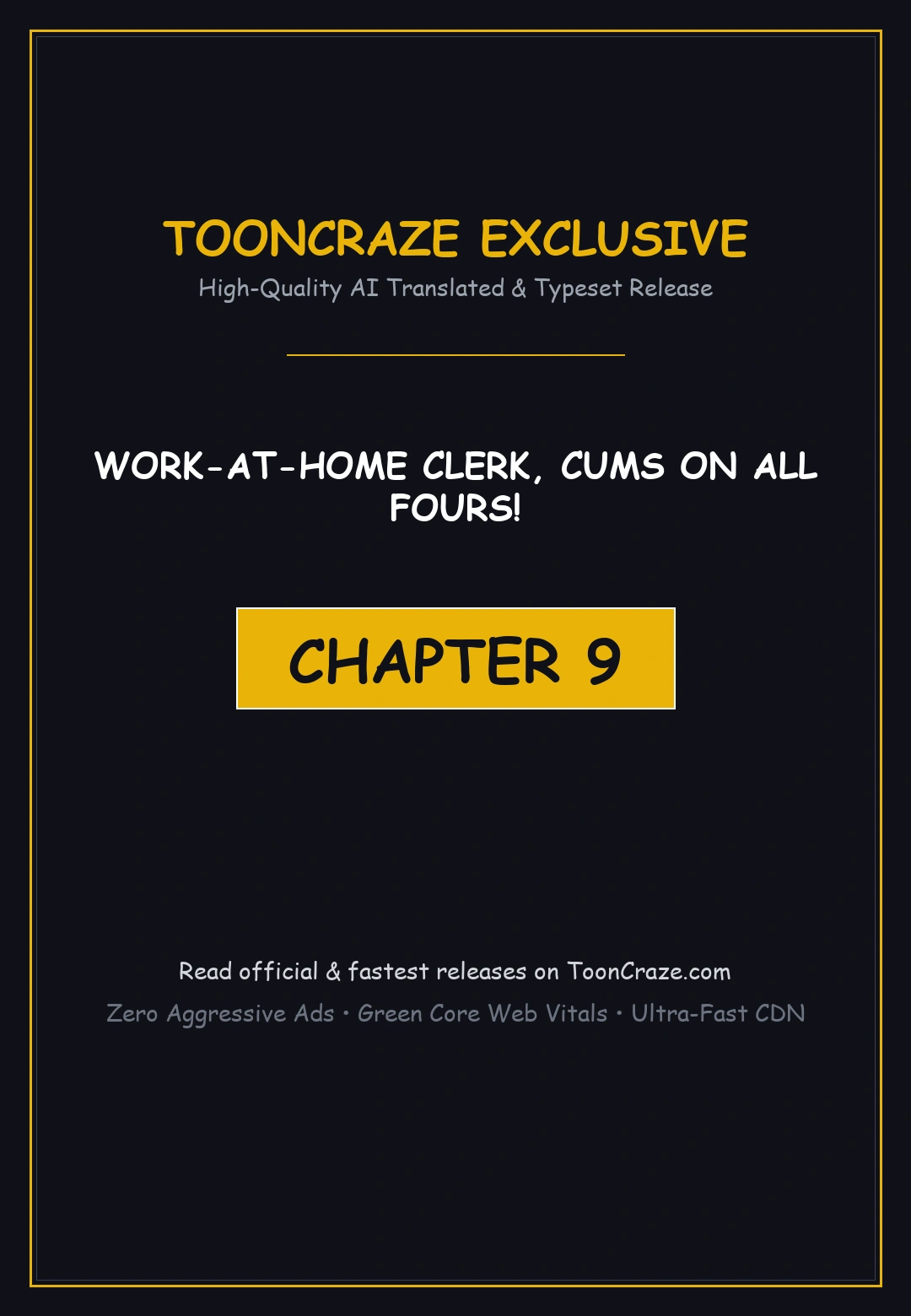 Work At Home Clerk Cums On All Fours Chapter 9 - Page 1