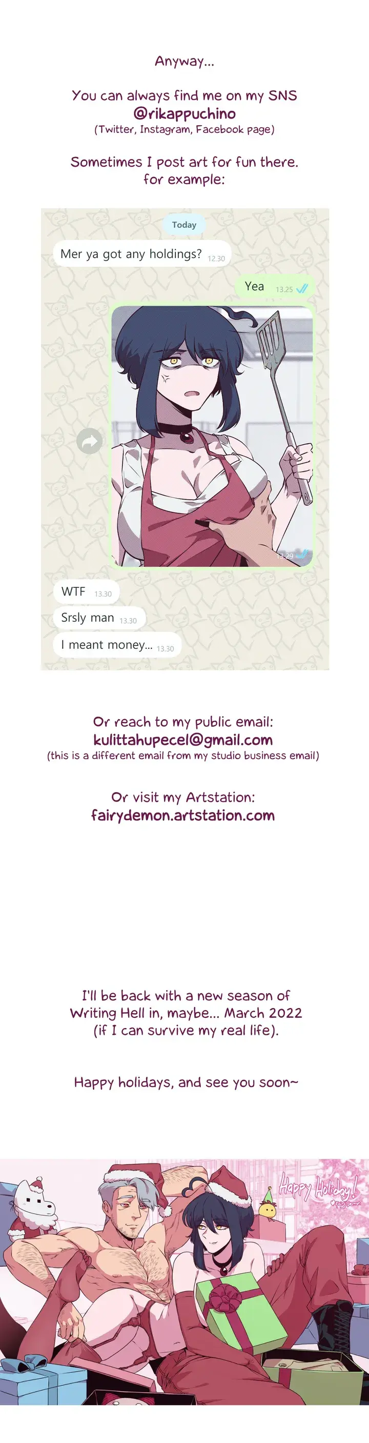 Writing Hell Manhwa Chapter 20.5 - Page 3