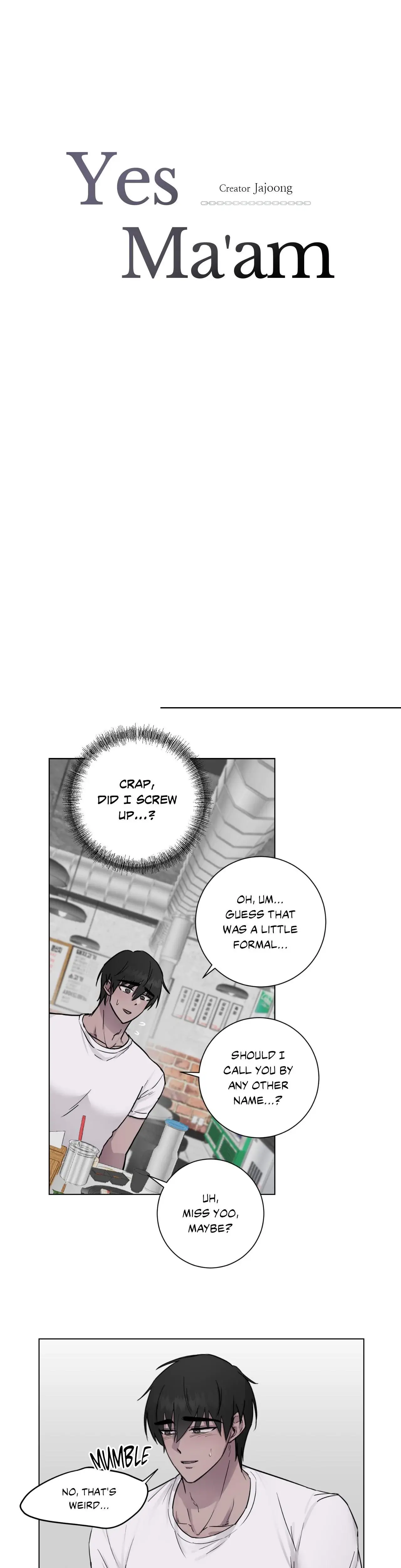 Yes Ma Am Chapter 3 - Page 3