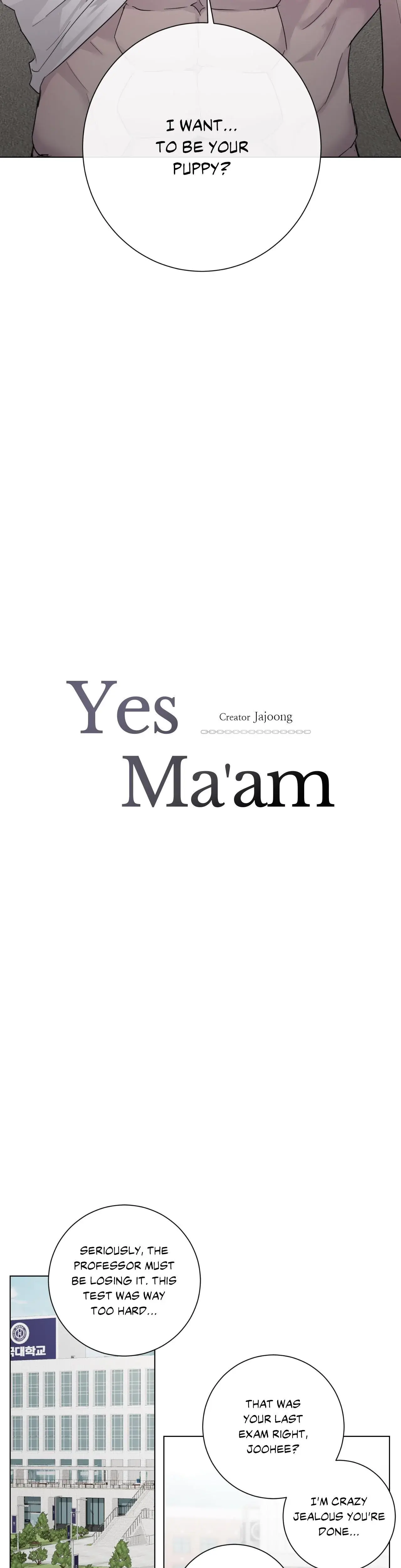Yes Ma Am Chapter 6 - Page 18