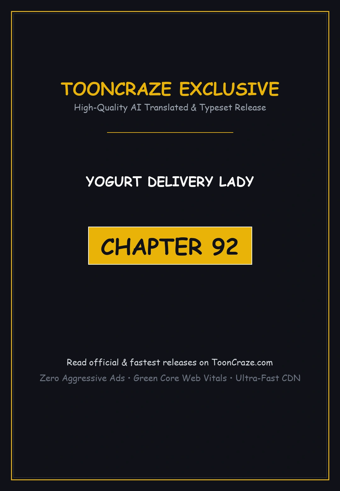 Yogurt Delivery Lady Chapter 92 - Page 1