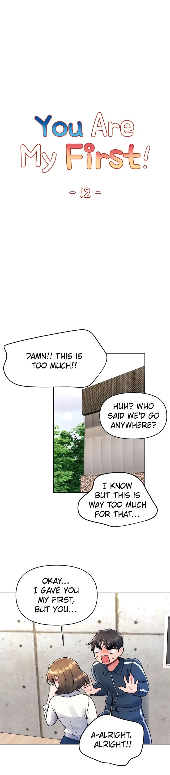 You Are My First Chapter 12 - Page 7