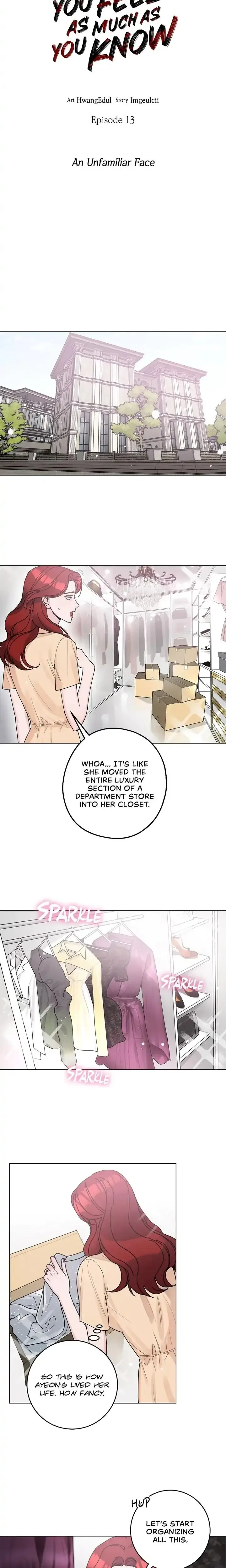 You Feel As Much As You Know Chapter 13 - Page 11
