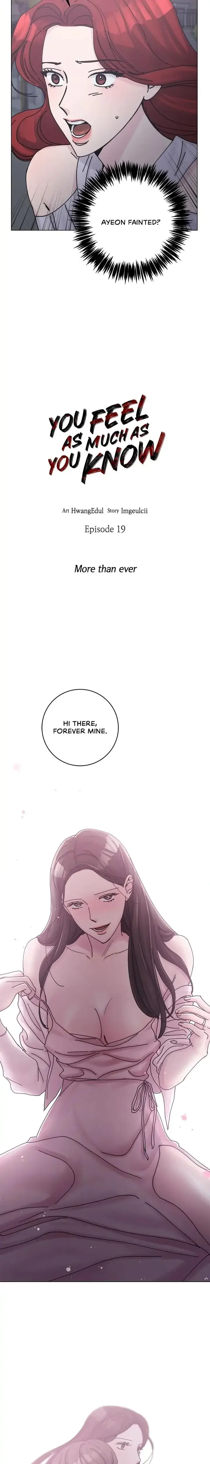 You Feel As Much As You Know Chapter 19 - Page 2