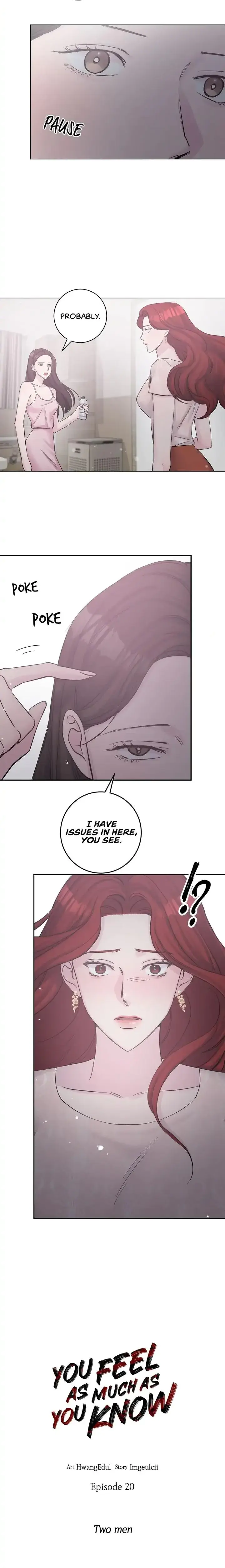 You Feel As Much As You Know Chapter 20 - Page 8