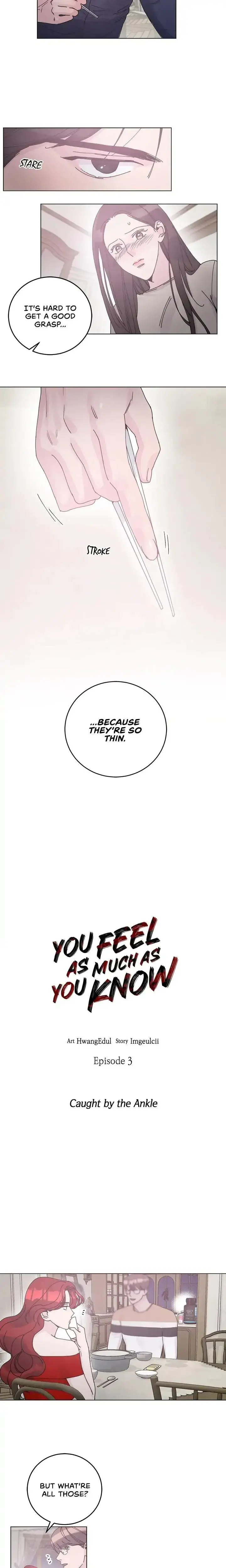 You Feel As Much As You Know Chapter 3 - Page 2