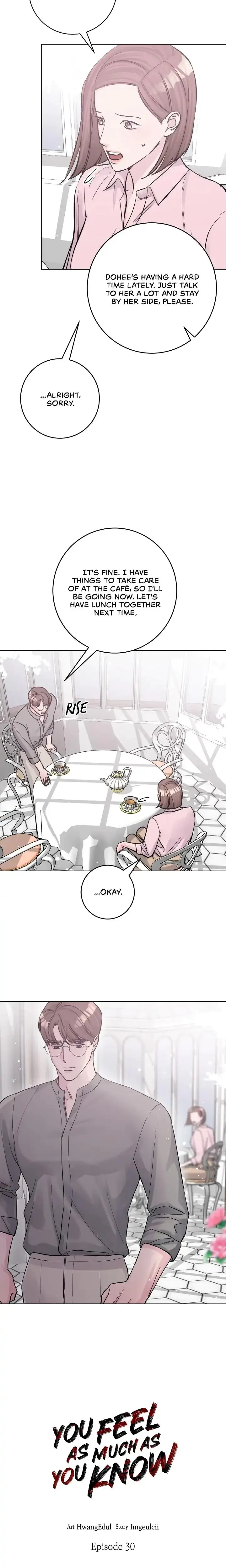 You Feel As Much As You Know Chapter 30 - Page 4