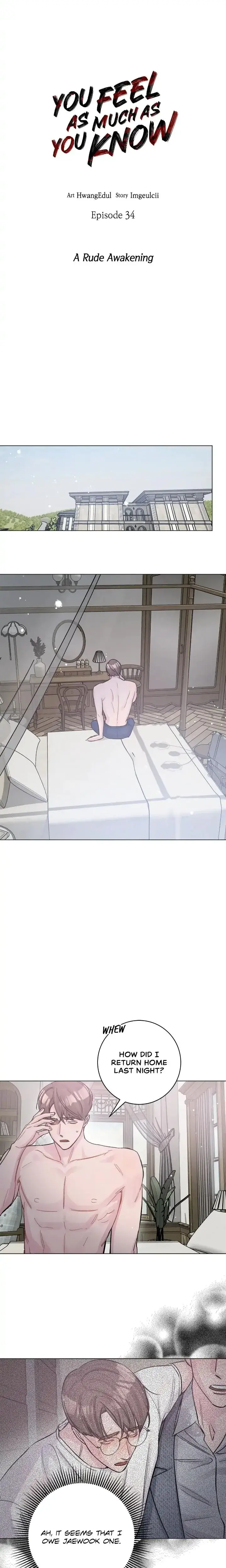 You Feel As Much As You Know Chapter 34 - Page 12