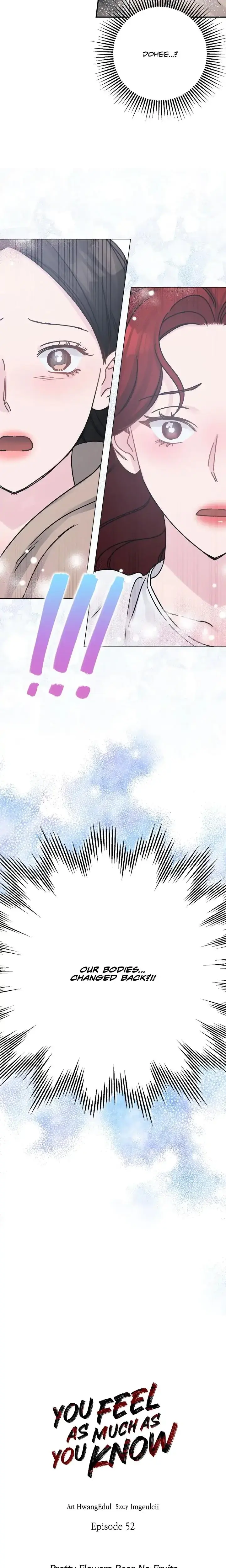 You Feel As Much As You Know Chapter 52 - Page 7