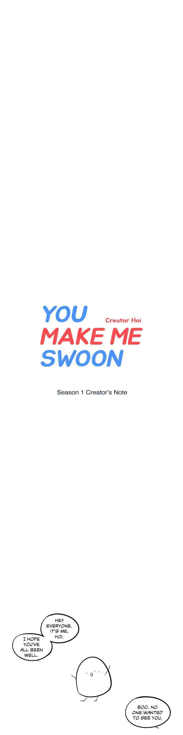 You Make Me Swoon Chapter 40.5 - Page 1